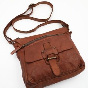 Brand New Harbor 2nd Leather Crossbody Convertible Bag